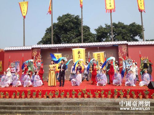 臺灣南投嘉賓到杭州參加“2014龍門風情節” 臺灣南投嘉賓到杭州參加“2014龍門風情節”