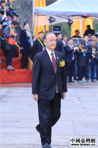 臺灣新黨主席郁慕明參加公祭黃帝典禮 中國臺灣網 劉瑩 攝。 臺灣新黨主席郁慕明參加公祭黃帝典禮 中國臺灣網 劉瑩 攝。