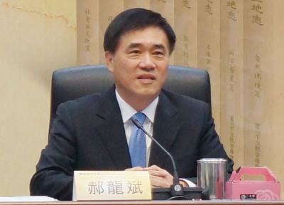 朱立倫參選國民黨主席 郝龍斌表示全力支持(圖)