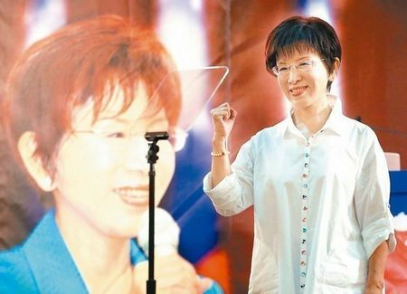 臺媒:關鍵“三寶”加持洪秀柱決心選到底(圖)