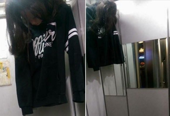 電梯驚現(xiàn)“半身上吊女”網(wǎng)友批“嚇到閃尿”(圖) 電梯驚現(xiàn)“半身上吊女”網(wǎng)友批“嚇到閃尿”(圖)