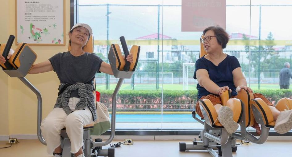 走進(jìn)上海“長者運動健康之家”