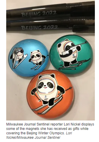 尼克爾在北京冬奧會期間收獲的禮物