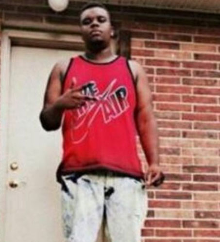 被美國警察槍殺的黑人青年 被美國警察槍殺的黑人青年