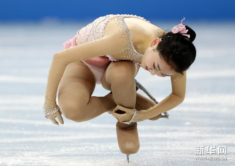 (冬奧會)(10)花樣滑冰——李子君獲女單第14名 (冬奧會)(10)花樣滑冰——李子君獲女單第14名