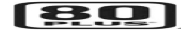 圖1:‘80 PLUS’認(rèn)證標(biāo)章。